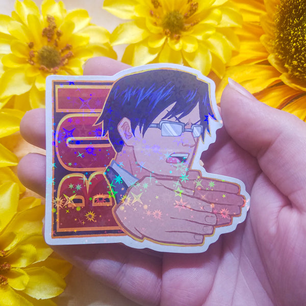 Iida Boi Sticker Holo Large