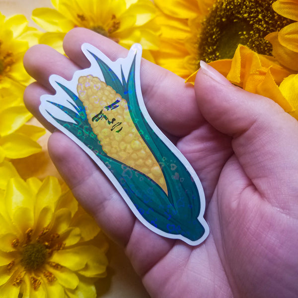 Yaoi Corn Sticker Large