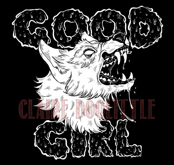 Good Girl Unisex 3/4 Sleeve Baseball Tee