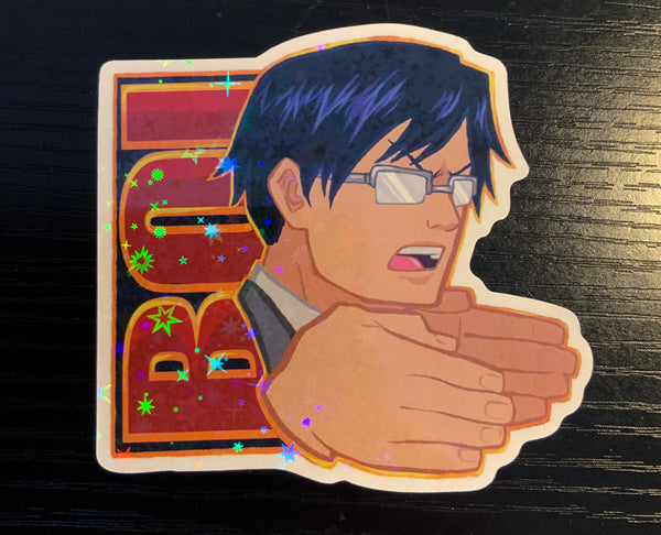 Iida Boi Sticker Holo Large