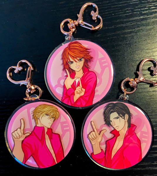 Skip Beat! Anime Characters 3D Acrylic Charm Set