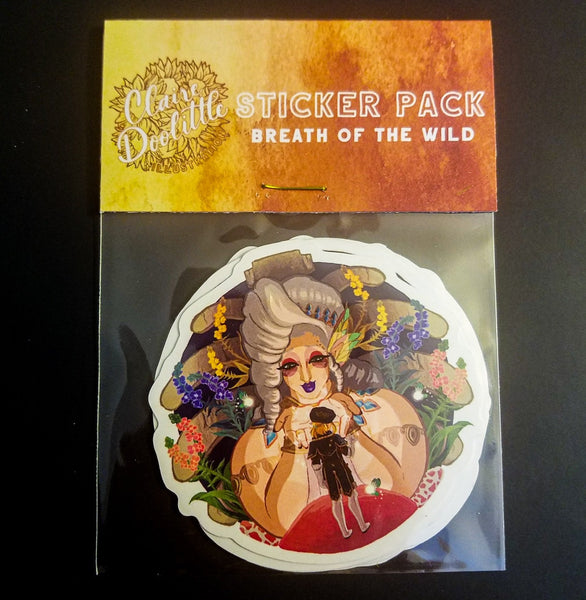 BOTW Great Fairy Sticker Pack (Set of 4)