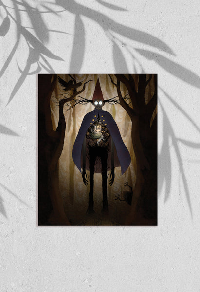 Becoming The Beast ~ Over the Garden Wall Fanart Digital Print