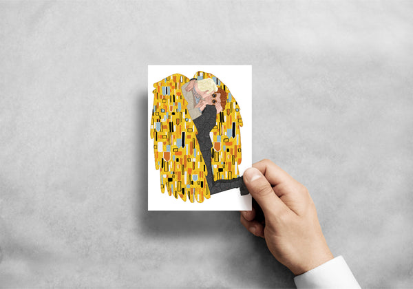 Good Omens The Kiss Print 5 x 7 and 11 x 14