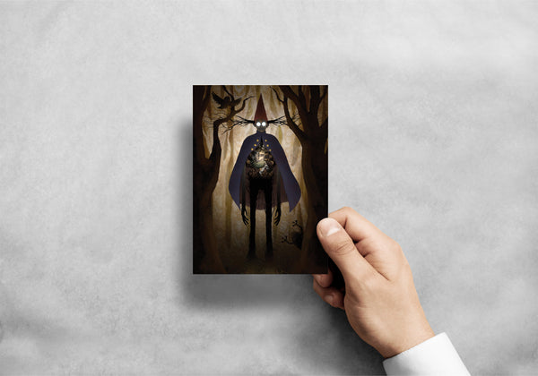 Becoming The Beast ~ Over the Garden Wall Fanart Digital Print