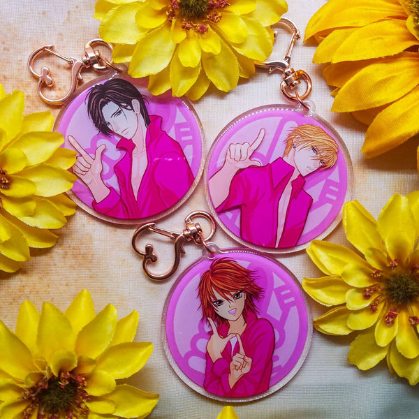 Skip Beat! Anime Characters 3D Acrylic Charm Set