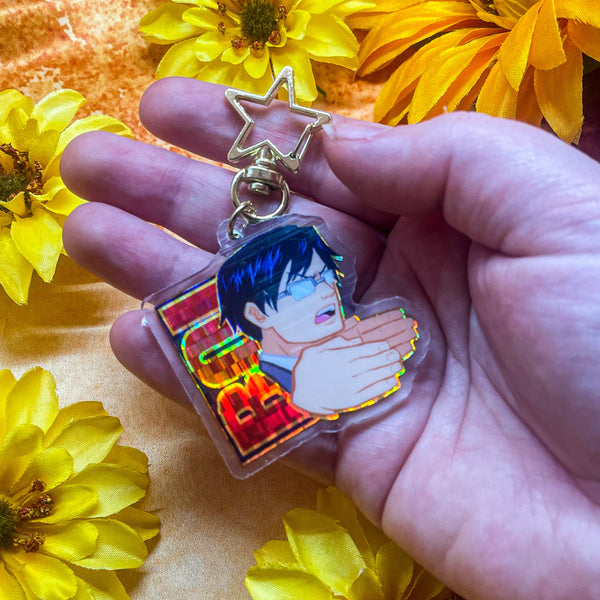 Iida Boi Acrylic Charm (Two Versions