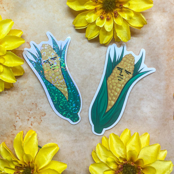 Yaoi Corn Sticker Large