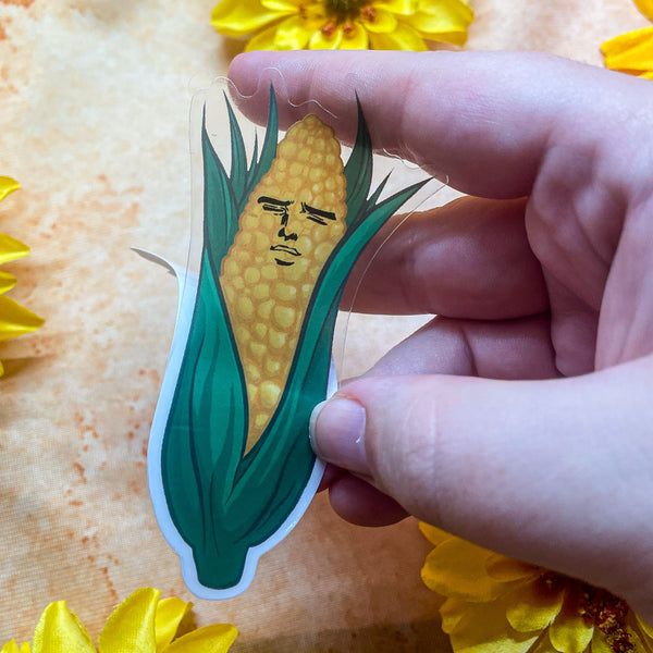 Yaoi Corn Sticker Large
