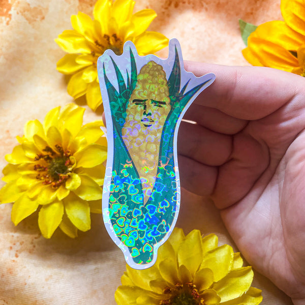 Yaoi Corn Sticker Large