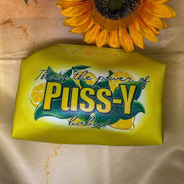 That's The Power of P*ssy / B*ssy Baby Large Zipper Pouch