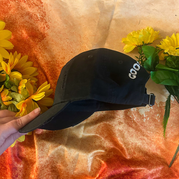 Good Boy Girl Leather Patch Baseball Hat