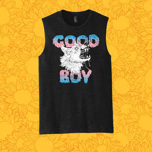 Good Boy Trans Muscle Tank Top