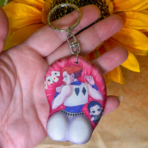 Hunter Sexy Clown Booty Keychain 3D Mini Mousepad