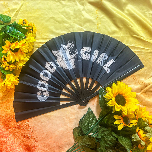 Good Boy Girl Folding Clack Fan 11" x 20.5"