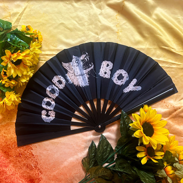 Good Boy Girl Folding Clack Fan 11" x 20.5"