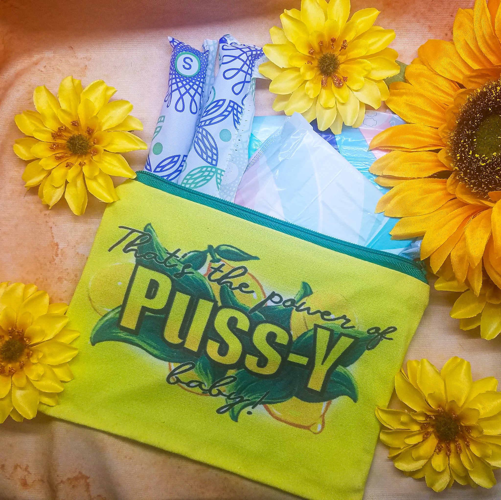 Power of P*ssy Period Sex Toy Pouch