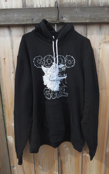Good Girl Unisex Black Hooded Sweatshirt