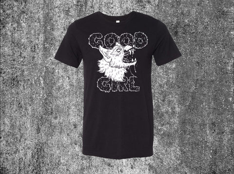 Good Girl Unisex Black Crewneck T-Shirt