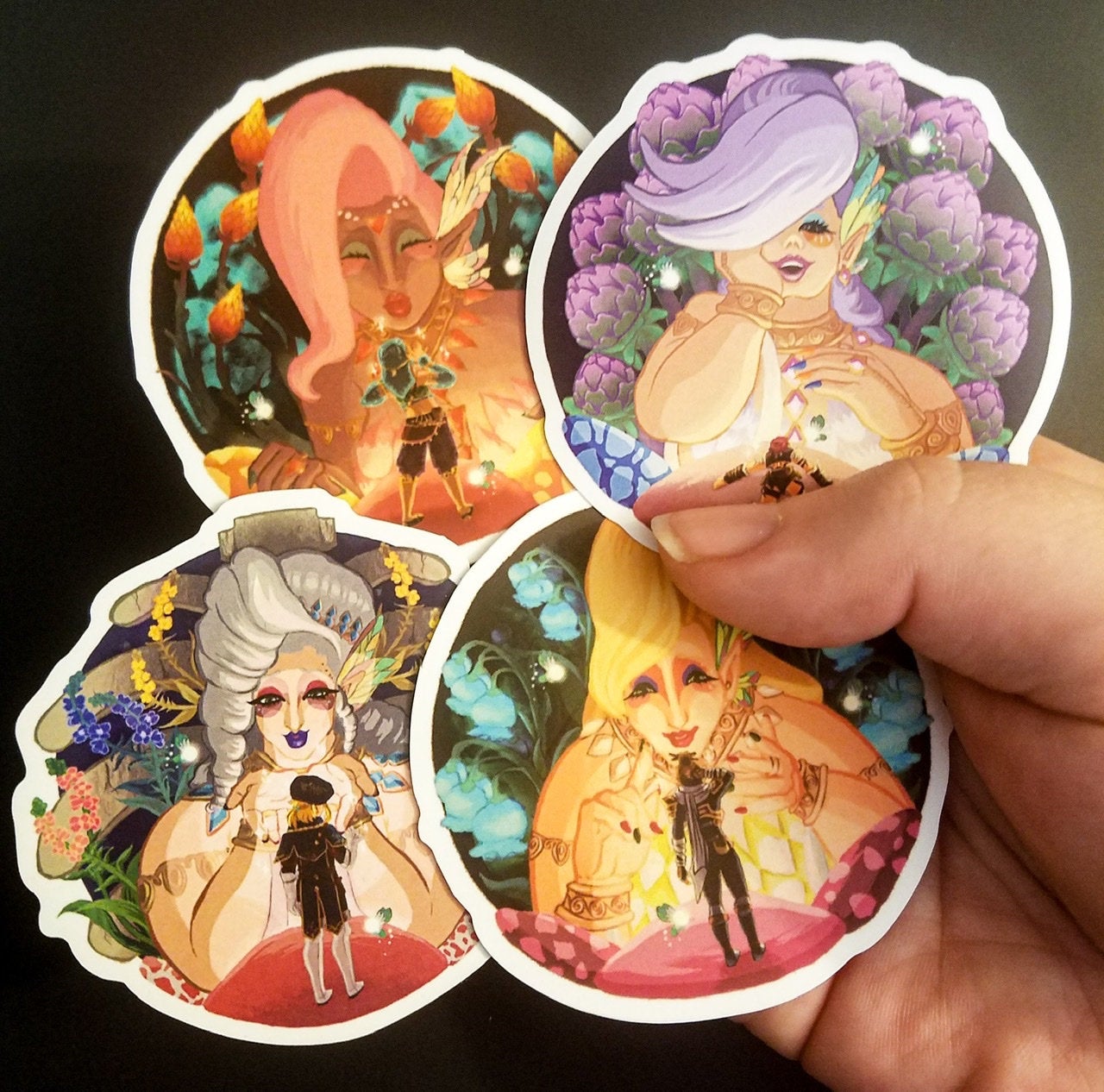 BOTW Great Fairy Sticker Pack (Set of 4)