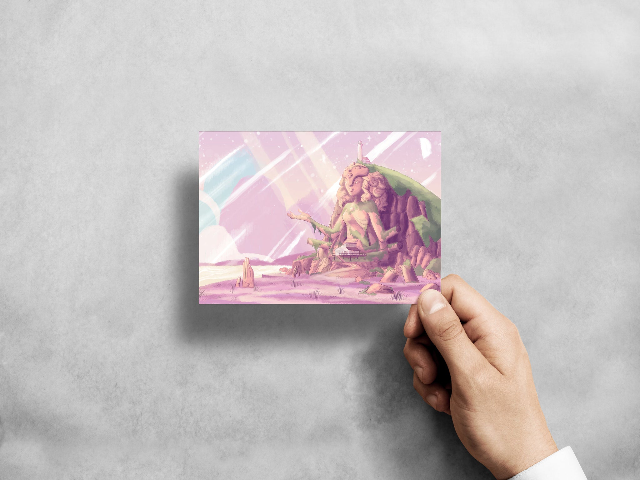 Steven Universe Print Landscape 5 x 7 and 11 x 17
