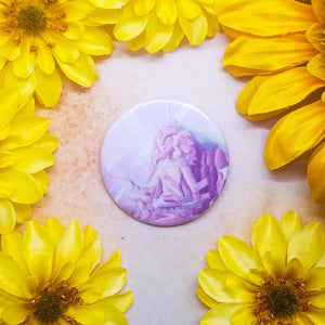Steven Universe Landscape Button Magnet Mirror 2.25" Circle